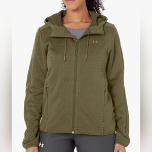 Under Armour Women's Essential Swacket Marine OD Green - Size Large, NWT